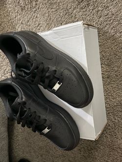 Black air force ones 6.5 boys