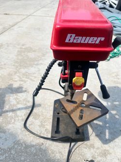 Bauer 5 speed ,8” bench drill press