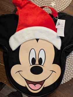 Large Mickey Christmas tote