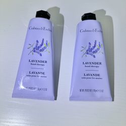 Crabtree & Evelyn Hand Therapy 3.5oz Each 2 Pack - Lavender 