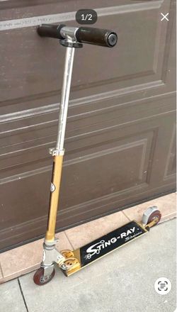 Vintage Schwinn stingRay Gold Razor Scooter 🛵