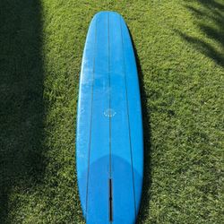 9’4 passes crescent tail log triple stringer soapbox derby