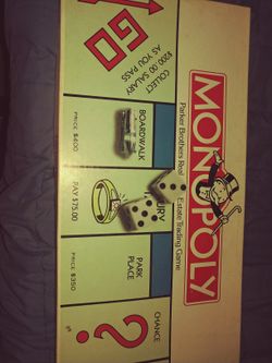Monopoly Board Game-vintage version
