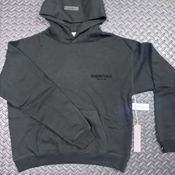 black essentials hoodie