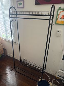 clothing/shoe rack