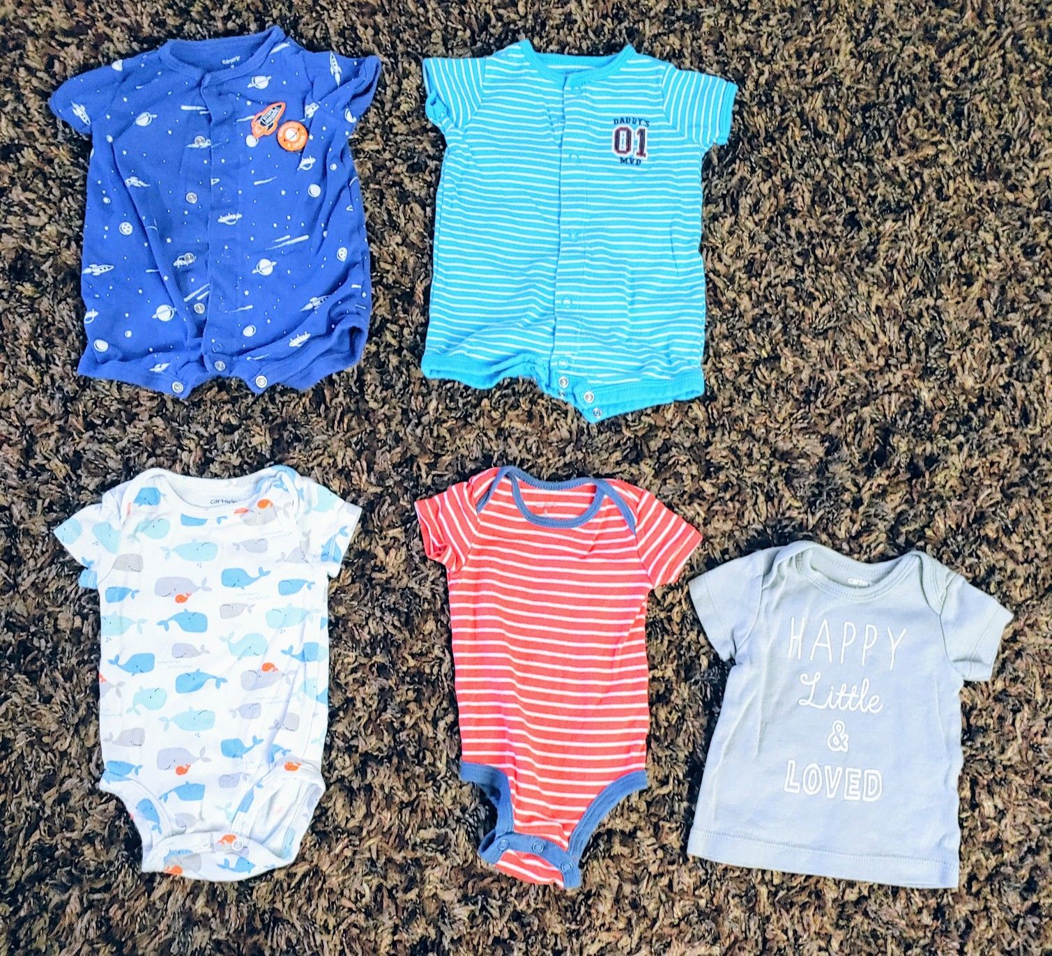 Baby boy 3 month size Carter's clothes!