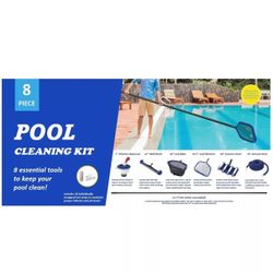 Pool Cleaning Kit 8pc 