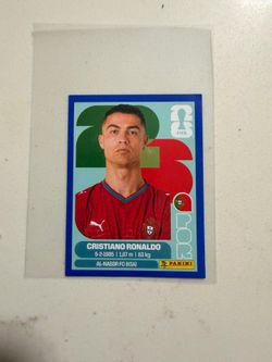 Panini Ronaldo blue