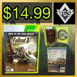 *RETRO* Fallout 3 Game of the Year Edition Xbox 360 2009