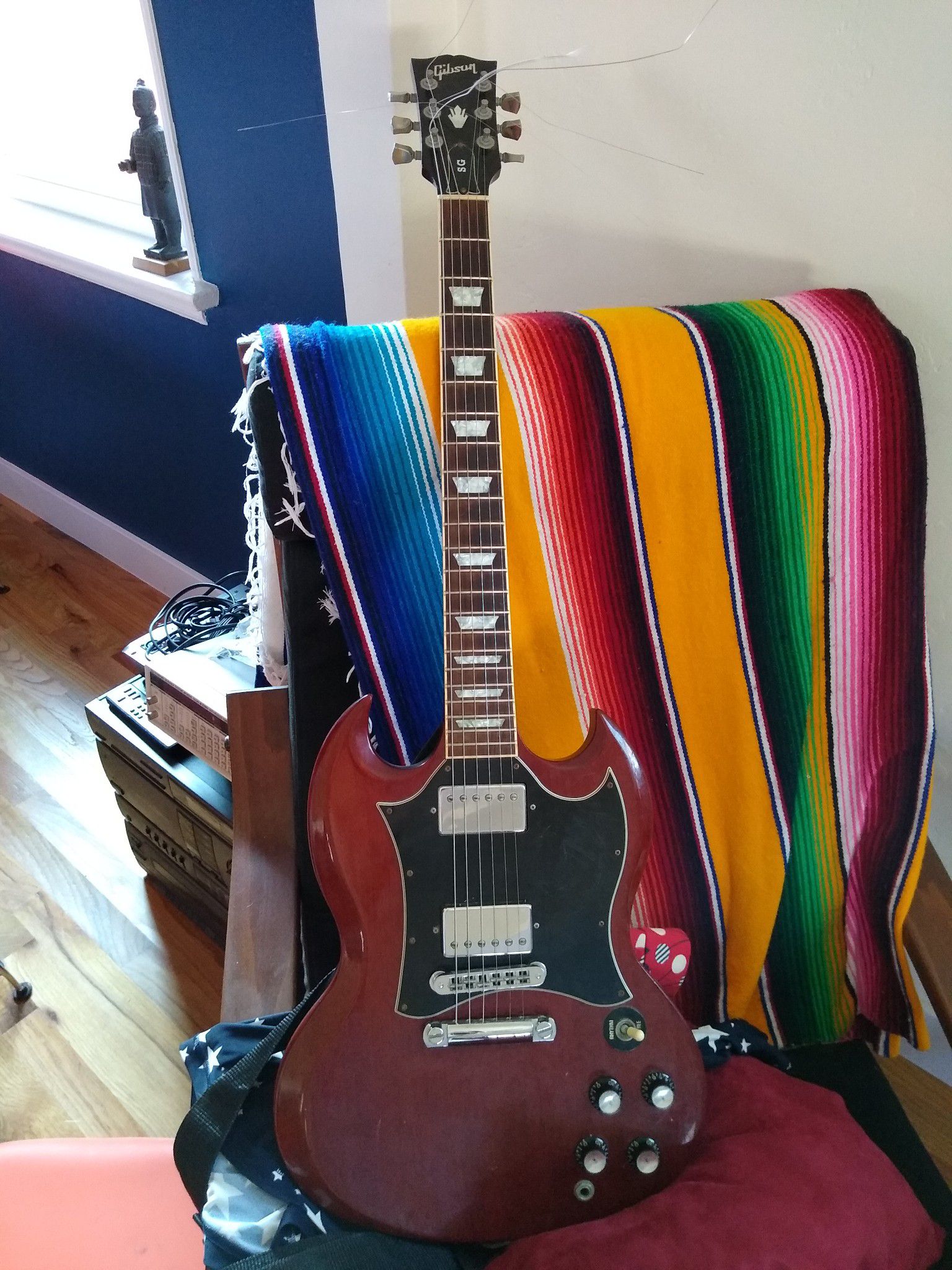 Gibson SG Standard with case - cherry red 2003