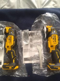 Dewalt xr brushless 3 speed multi tools $80 each