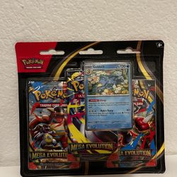 Pokemon Mega Evolution 3-pack Blister Psyduck