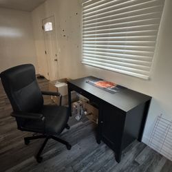 Office Desk And Office Chair 