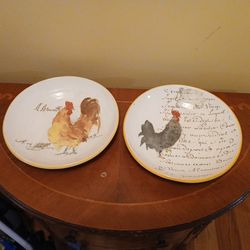 Lot of 2 Williams-Sonoma 10inch pasta dishes
