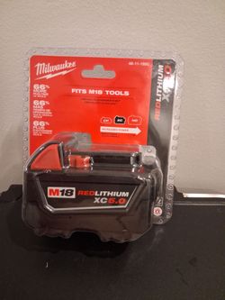 Milwaukee 5.0 rechargeable batteries NEW