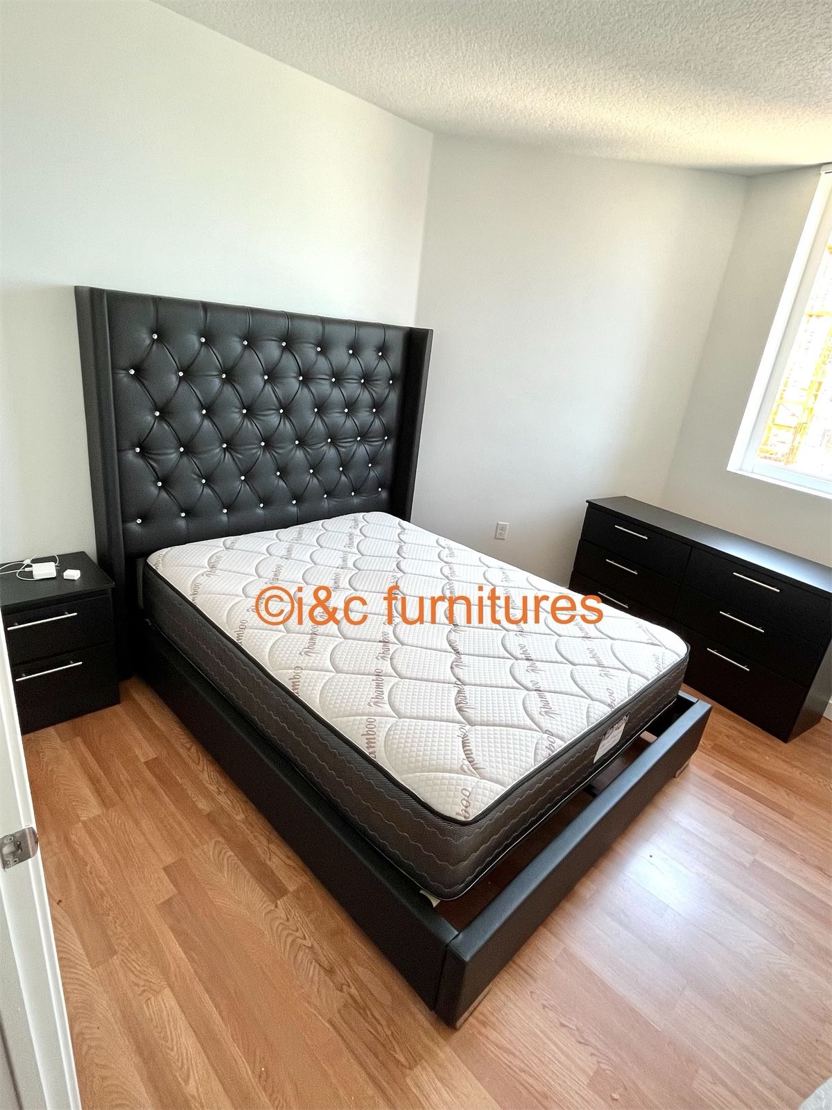 4 Piece Full Size Or Queen Bed Set New In The Box 📦 Same Day Delivery.