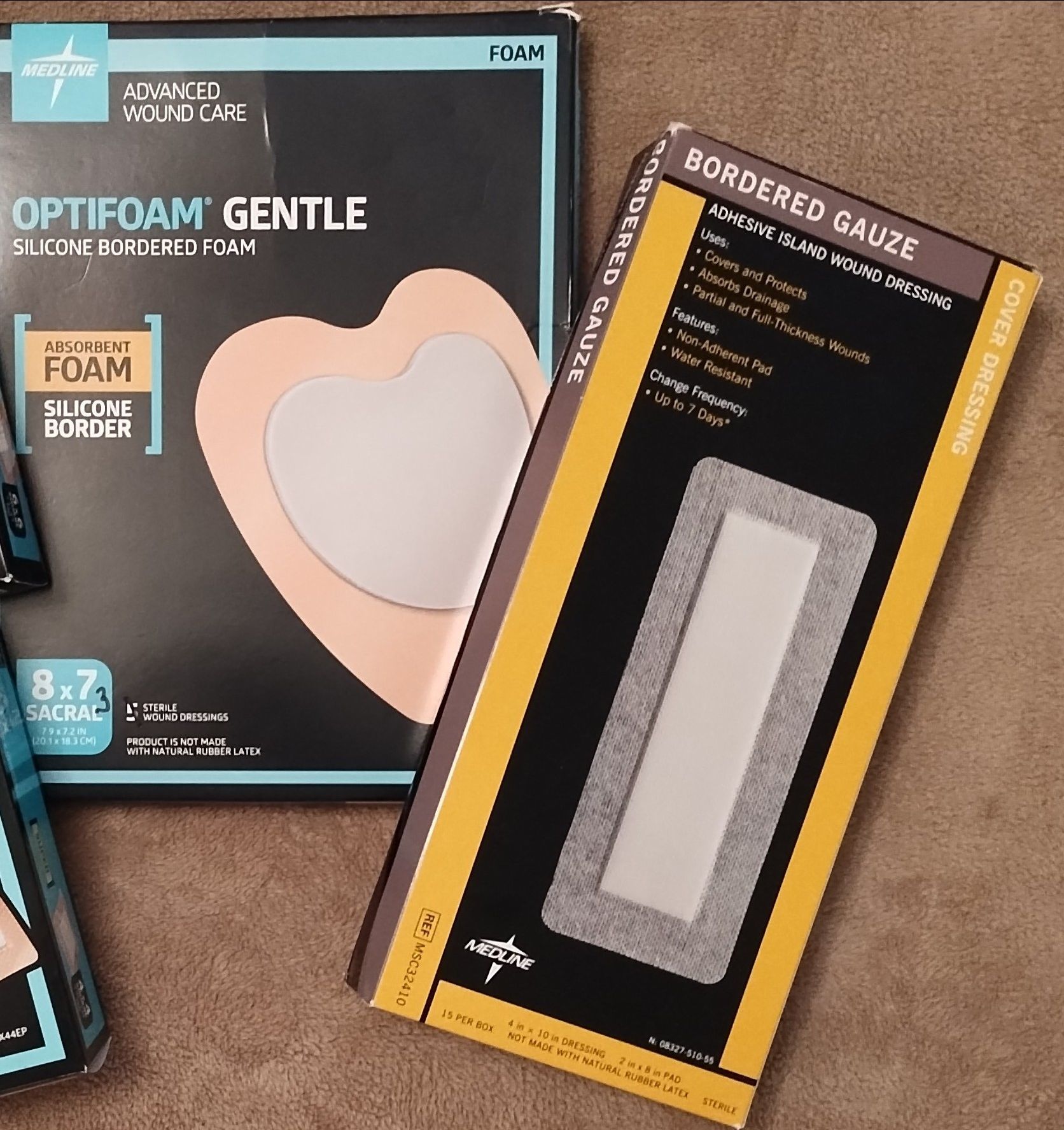 MEDLINE BORDER GAUZE & WOUND CARE SUPPLIES