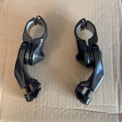 Harley Davidson Short Angled Adjustable Highway Peg Mounts