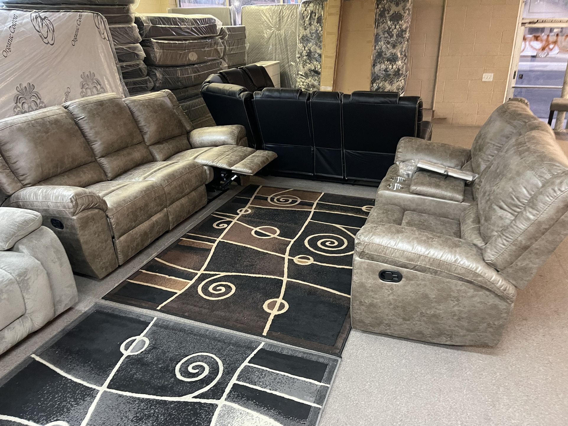 NEW SOFA & LOVESEAT RECLINER