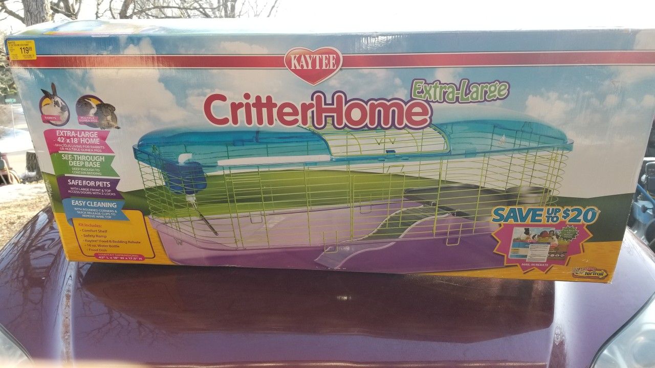 Like new critter Habitat