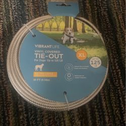 Vinyl Covered Tie Out