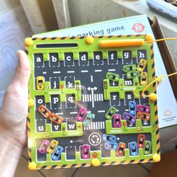 Magnetic Car Alphabet Maze Montessori Toys ABC