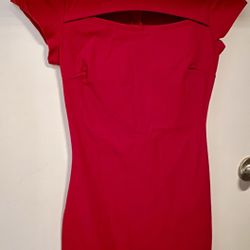 Pretty Red Dress Size Small