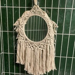 Macrame Mirror