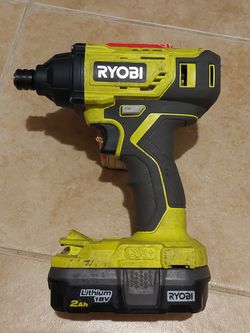 Ryobi Impact Driver With Battery (Makita Dewalt Kobalt Ridgid Bosch)