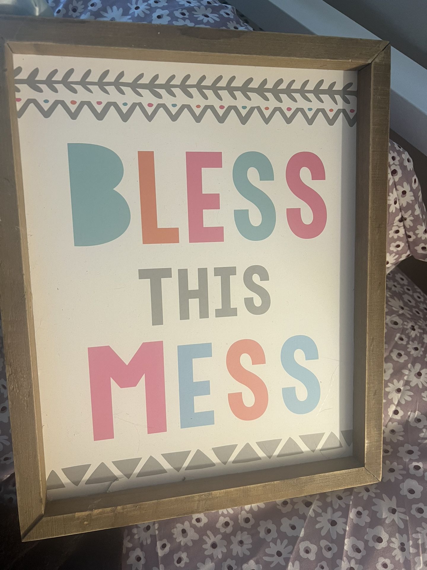 Bless This Mess Wall Art 