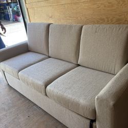 Sleeper Sofa With Bed color off-white new