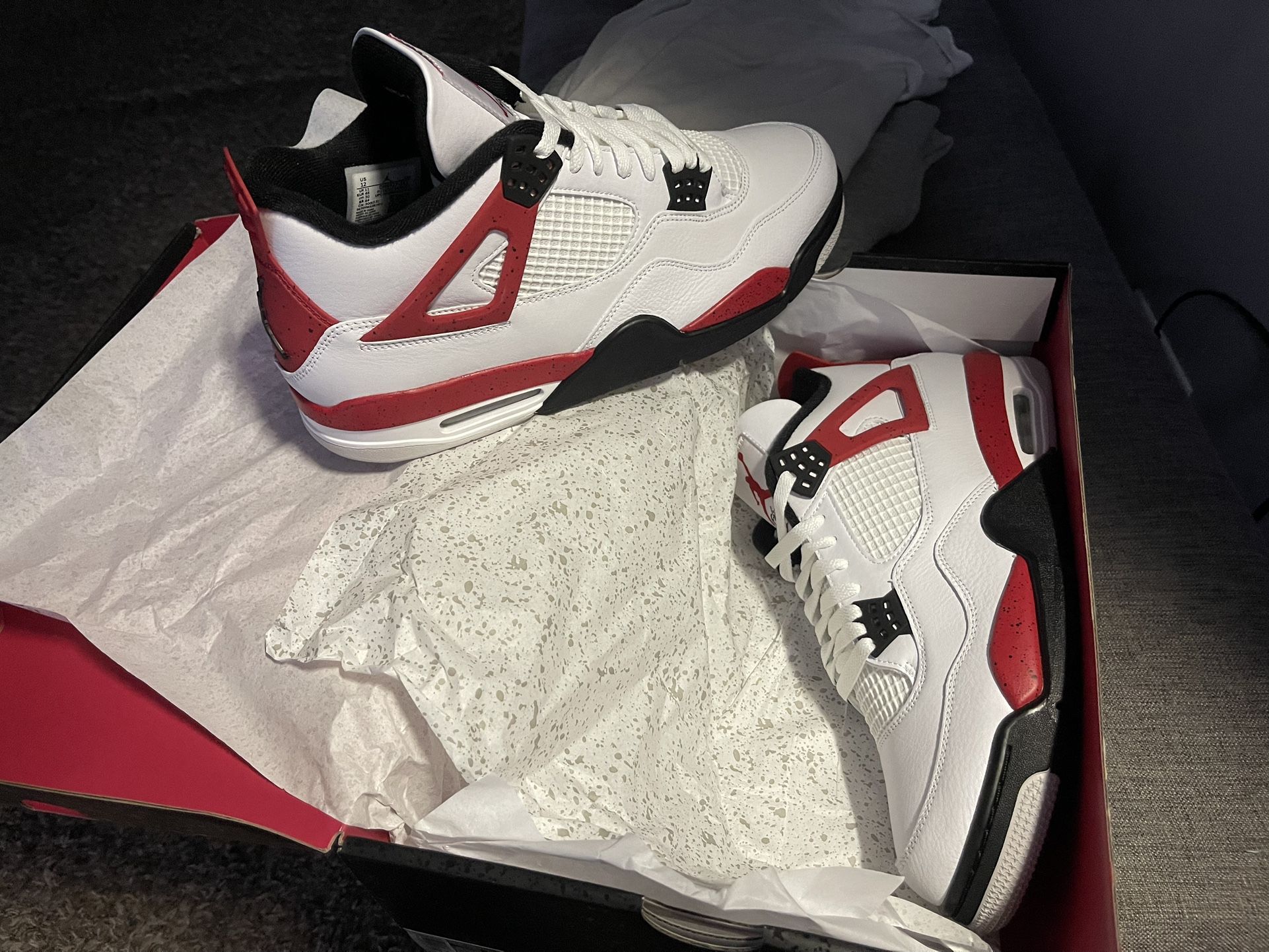 Red Cement 4s DS Size 12