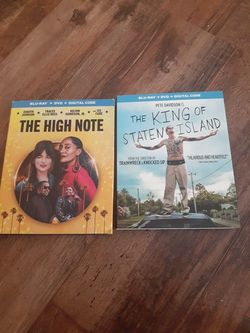 DVDs and Blu-rays like new never used