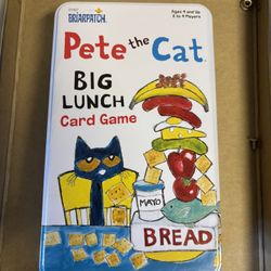 pete the cat big lunch card game With instructions