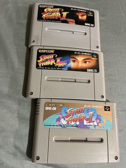 Street Fighter Super Famicom