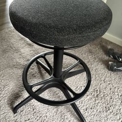 IKEA Lid killed Active Sit Stand Stool Dark Grey
