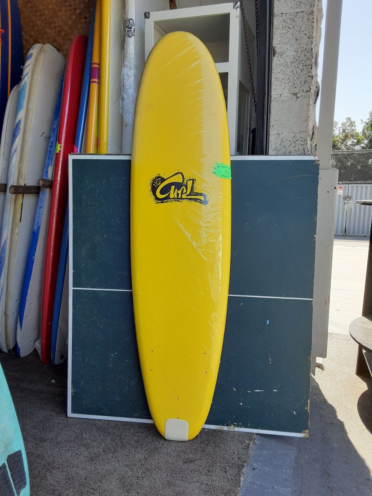 Hot curl foam surfboard deals