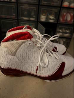 Jordan 23 White Varsity Red sz 12