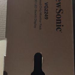2 LED 1080p PC Monitors viewsonic vg2249