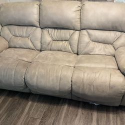 Double Reclining Sofa 