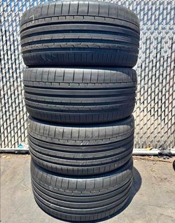 285/40/20 Goodyear Selling a set of 4 tires in excellent condition 🫡