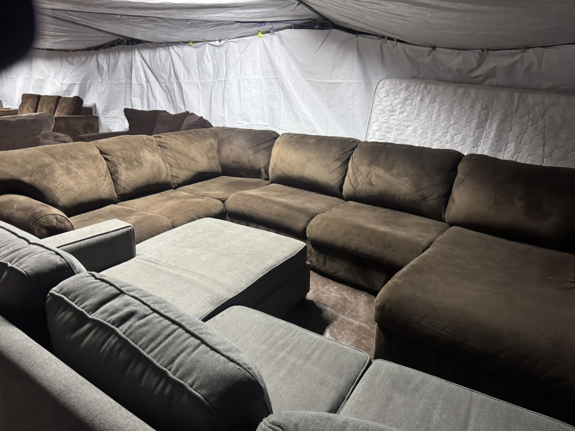 Brown Couch Good Condition Clean We Sell All The Time Delivery $40 Local