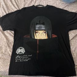 Wolves Club Itachi Naruto Graphic T-Shirt Size M
