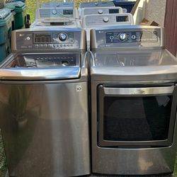 Washer and dryer LG