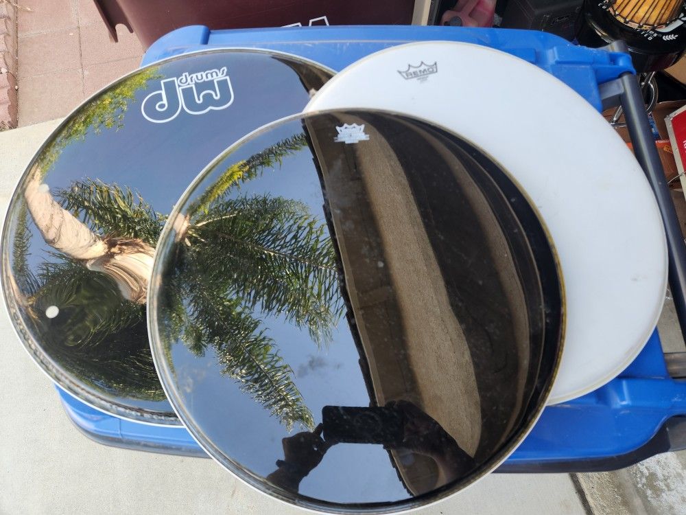 New Bass Drum Heads