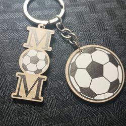 Sport Mom Keychains 