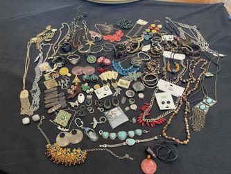 Mixed Lot Of Wearable Jewerly AS IS