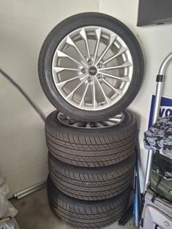 2019-2021 Audi A8 Quattro/S8 Wheels Rims 19” Set of 4 OEM Silver 4N0 601 025 B