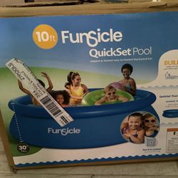 Un-opened NEW Funsicle Quick Set Pool 10 ft 30” 