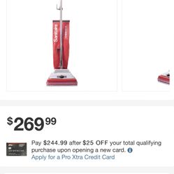 SANITAIRE VACUUM BRAND NEW 